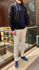 Tênis Zegna Triple Stitch - "Coffee" - Martin