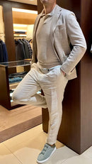 Tênis Zegna Triple Stitch - "Coffee" - Martin