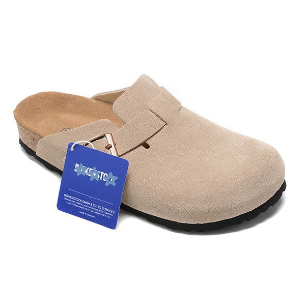 Birkenstock - Sandália Clog Boston "Lama"