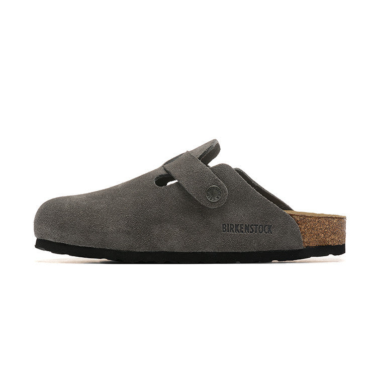 Birkenstock - Sandália Clog Boston "Grey"