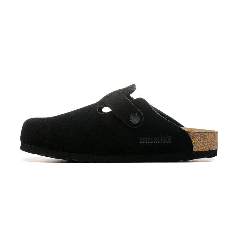 Birkenstock - Sandália Clog Boston "Obsidian"