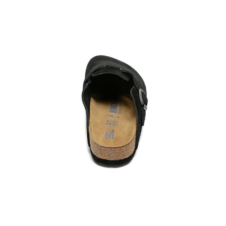 Birkenstock - Sandália Clog Boston "Obsidian"