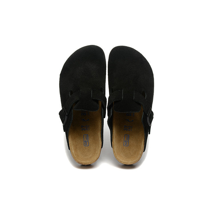 Birkenstock - Sandália Clog Boston "Obsidian"