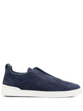 Tênis Zegna Triple Stitch - "Navy Blue"