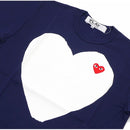 Camiseta Play Comme Des Garcons Play “White Heart"