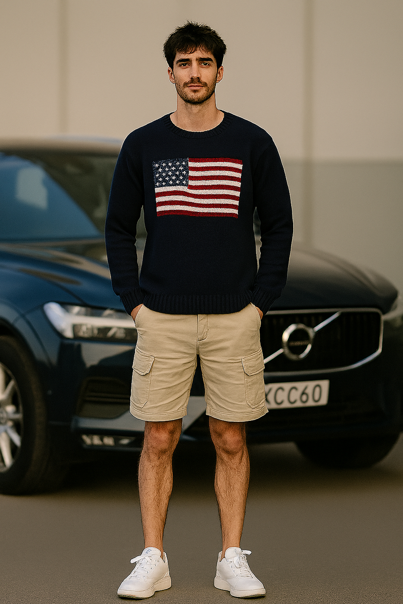Suéter USA Flag