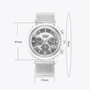 Relógio de Couro Chronos - Martin