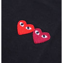 Camiseta Play Comme Des Garcons Play “Double Heart”