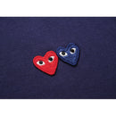 Camiseta Play Comme Des Garcons Play “Double Heart”