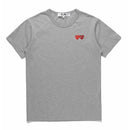 Camiseta Play Comme Des Garcons Play “Double Heart”