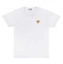 Camiseta Play Comme Des Garcons Play "Gold Heart" - Martin