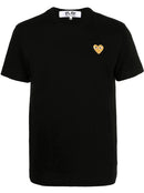 Camiseta Play Comme Des Garcons Play "Gold Heart" - Martin