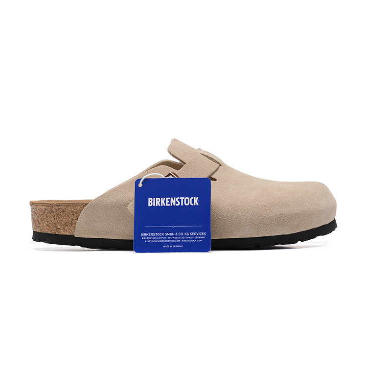 Birkenstock - Sandália Clog Boston "Lama"