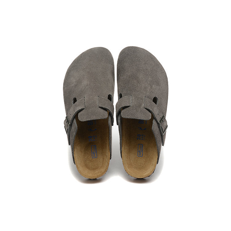 Birkenstock - Sandália Clog Boston "Grey"