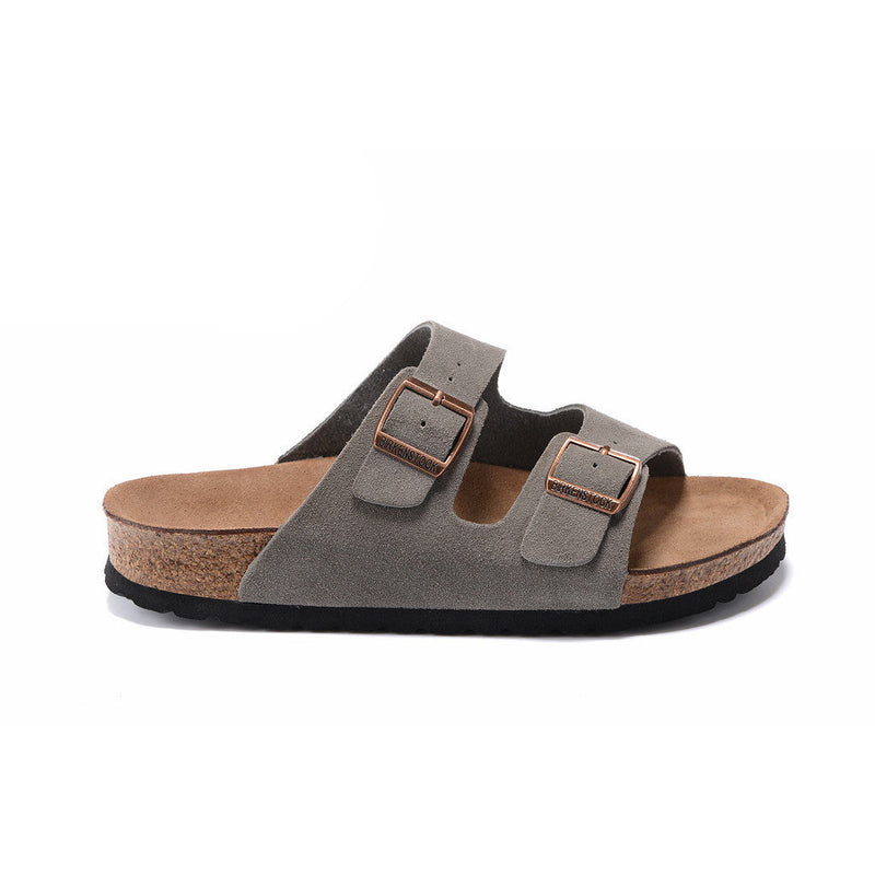 Birkenstock - Sandália Flat Arizona "Grey"