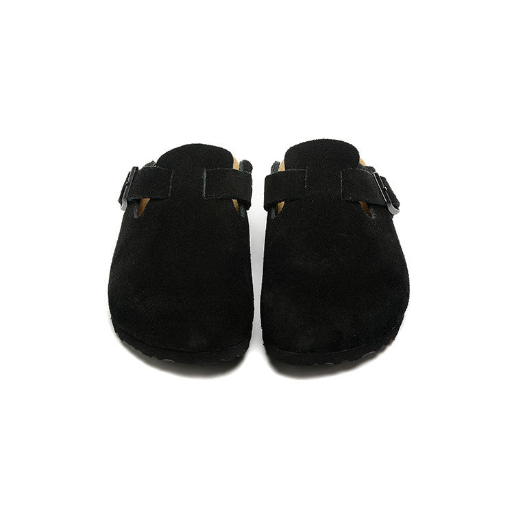 Birkenstock - Sandália Clog Boston "Obsidian"