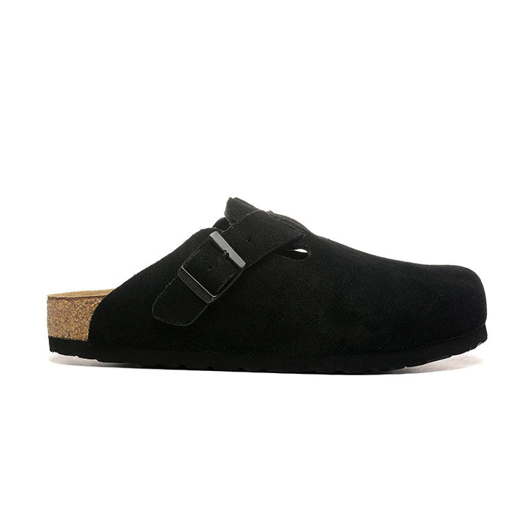 Birkenstock - Sandália Clog Boston "Obsidian"