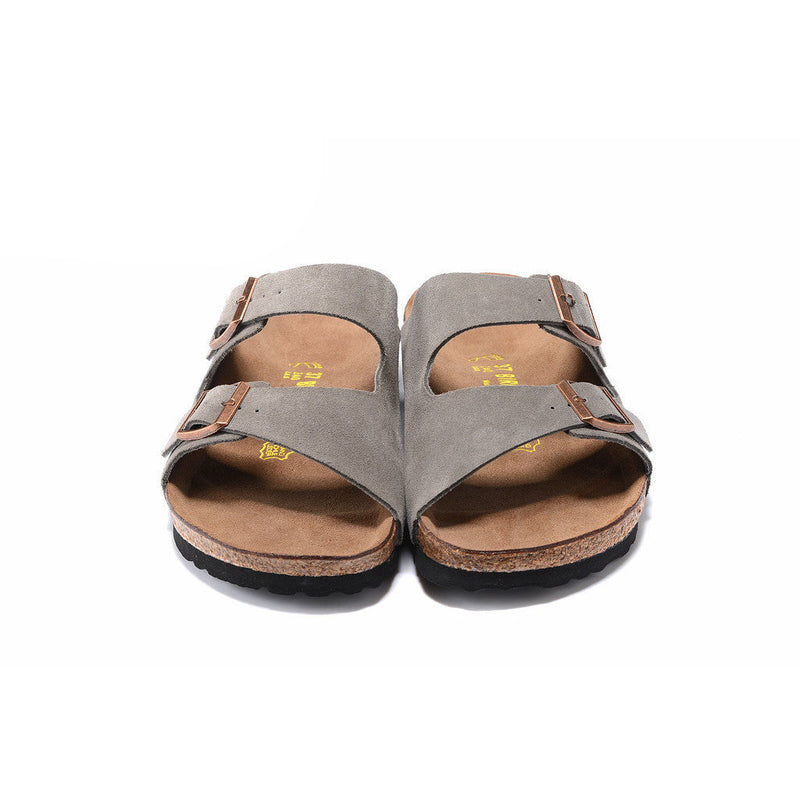 Birkenstock - Sandália Flat Arizona "Grey"